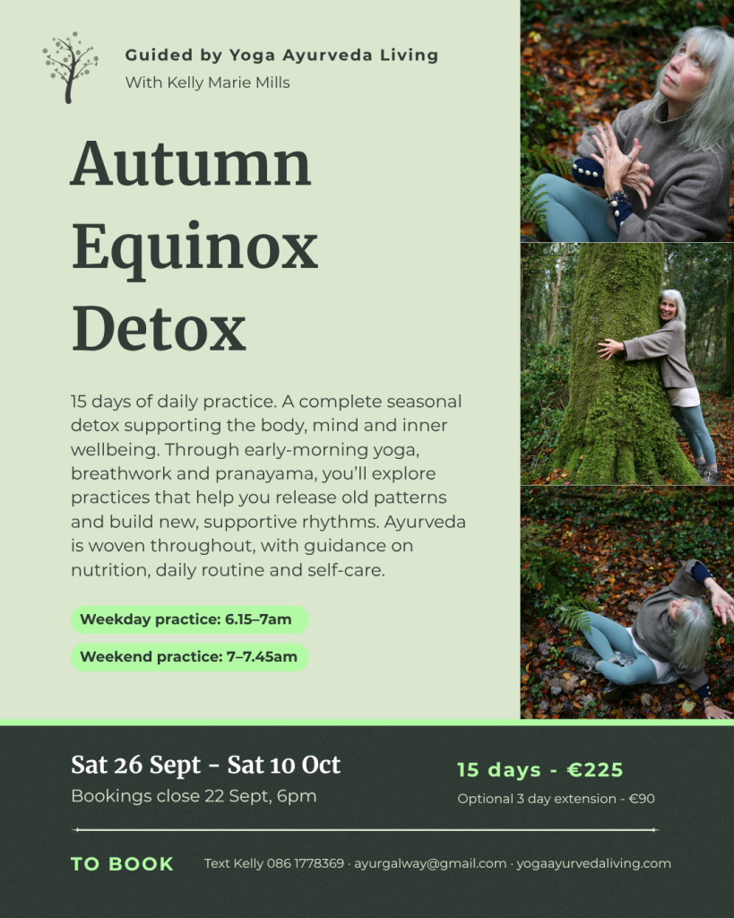 text on autumn detox